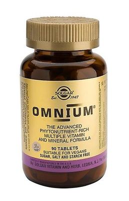 Solgar Omnium Tabletit, 90