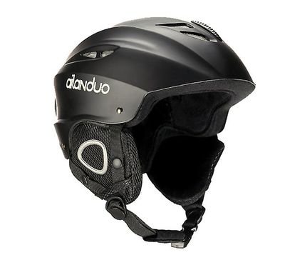 Handuo Skateboard cykelhjelm - To aftagelige liners ventilation til børn, unge og voksne sort L