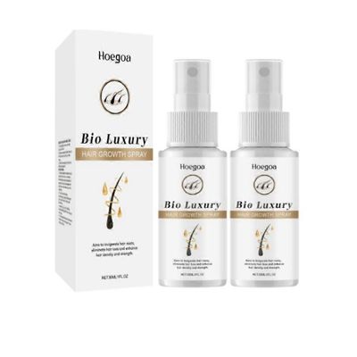 Hoegoa Hair Care Spray Kosteuttavat hiukset Vahvat hiusten korjaus Luonnollinen kevyt hiustenhoitosuihke 2pcs