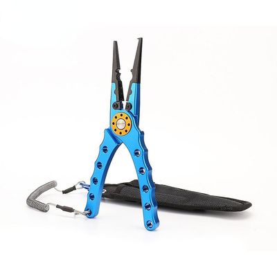 Fiskeri tænger aluminiumslegering Lokke Tang Fiskeredskaber Line Cutter Multifunktionelle Knot Scissors Hook Remover fiskeudstyr