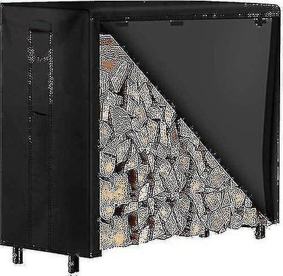 Tianzun Betterlifefg-firewood rack med lokk stor kapasitet utendørs tømmerstativ med vanntett 600d Oxford log rack lokk ved lagring, guazhuni