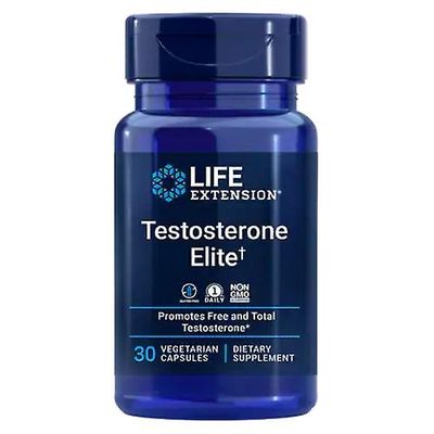 Life Extension Elämää pidentävä testosteronieliitti, 30 korkkia (1 kappaleen pakkaus)