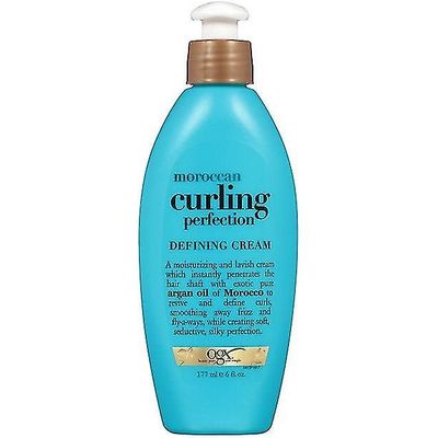 Ogx argan olje av marokko curling perfeksjon krøll-definerende krem, hår-glatting anti-frizz krem for å definere alle krøll typer & hair teksturer,...