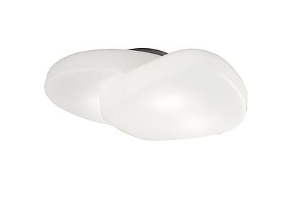 Inspired Lighting Ufo Loft 4 Lys E27 Udendørs IP44, Mat Hvid, Opal Hvid