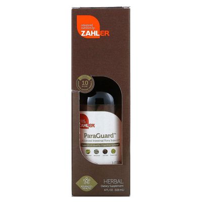 Zahler, ParaGuard, Avancerat stöd för tarmflora, 4 fl oz (118 ml)
