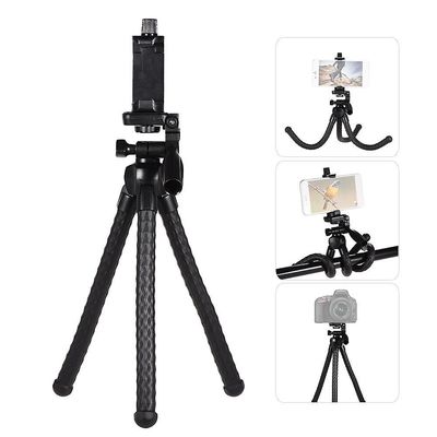 YUNTENG 3280 fleksibel blekksprut stativ med 1 / 4 tommers skrue digitalkamera Smart Phone Holder Stand