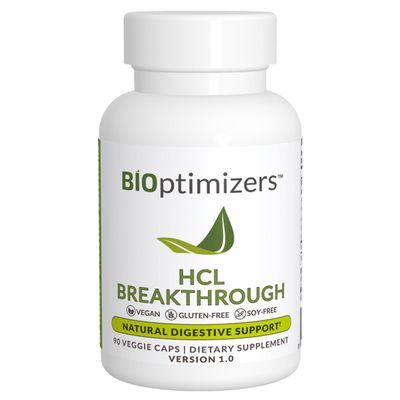 BiOptimizers HCL Breakthrough 90 Pepsin-Free kapselit
