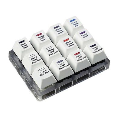 Cherry MX2A -näppäinkytkimen testeri 12-näppäimen mekaanisen näppäimistön näytteenottokytkimen testaustyökalu mekaaniselle näppäimistölle Kuten