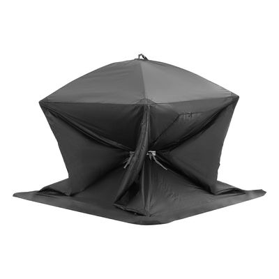 Succebuy Kannettava jääsuoja, 1-2 henkilöä, 24 neliöjalkaa kalastettava alue, vedenpitävä Oxford-jääkuutio ankkureilla/köysillä/kantolaukulla, 60"x...