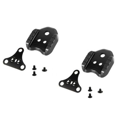 Cykellås Pedaladapter Vej Konverter pedal SPD Skonøgle Cover Adapter med dobbelt anvendelse Klamper Cykel sort
