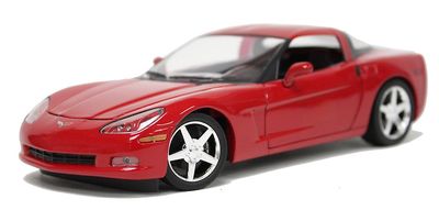 Green Light Collectibles Chevrolet Corvette Coupe Diecast Modell 1:24 skala 18cm / 7.1in long