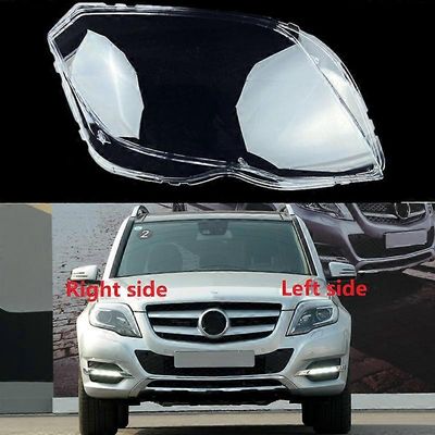 Benz GLK GLK200 GLK260 GLK300 GLK350 2013 2014 2015 auton ajovalot lasi kevyt kuori ajovalojen linssin kansi läpinäkyvä valovarjostin Vasemmalle