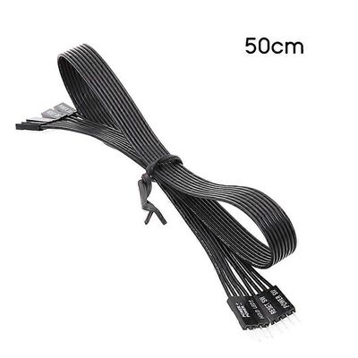 Emolevyn virran merkkivalo + PLED + nollaa SW-kaapeli 2-nastainen kytkin uros-naaras-laajennus 50CM