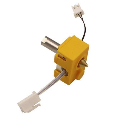 3D-tulostimen osat Hotend-suulakepuristuspään suutin Termistori Lämmitystanko Lämmityslohko ja silikoniholkki Hornet Hopeankeltainen