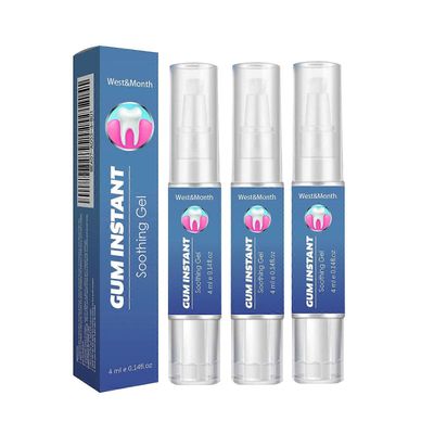 Ienhoitogeeli, ikeniterapiageelikynä, turvallinen ja tehokas hampaiden valkaisugeeli, luontohampaiden valkaisu esanssikynä 3pcs