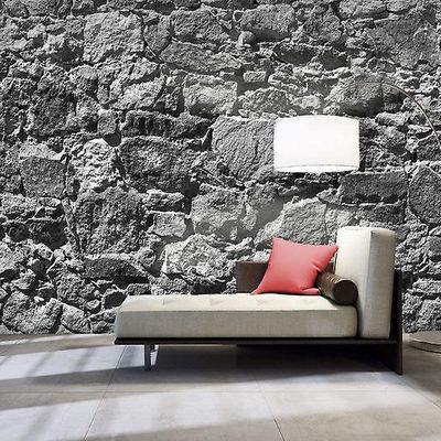 IlyDecor Carta da parati effetto pietra - Tempus fugit 100x70