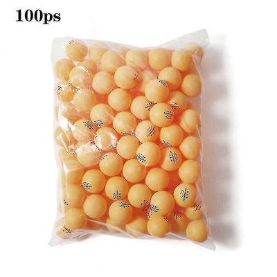 100 irtotavarana pöytätennispalloa - 3 tähden 40+ vakiokokoista pingispalloa peliotteluihin Oranssi