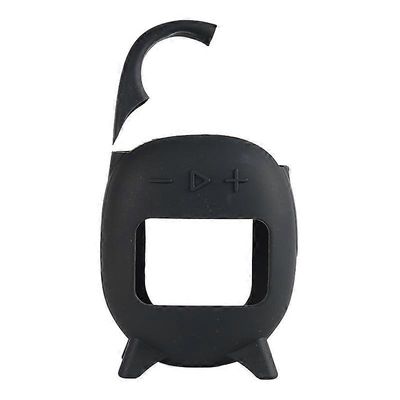 Kannettava kaiutin pehmeä silikonisuojakotelo JBL Clip 5:lle Musta