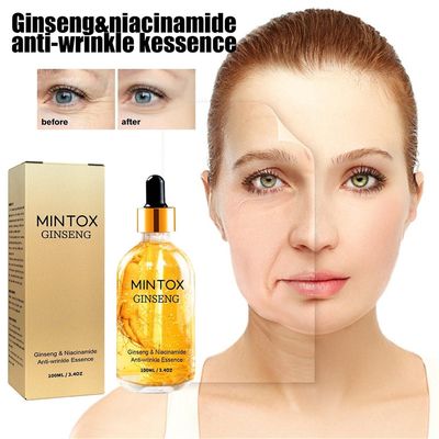 Kakanwo Hudpleie ginseng gullpolypeptid anti-aldring essens, ginseng anti-aldring essens, ginseng essens olje, ginseng essens serum, ginseng essens...