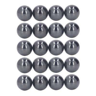 20kpl magneettipallot fidget lelu ferriitti musta kiillotus lasten pallomagneetti 20mm kangaspussilla YEMAA