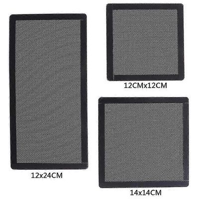 12/14/12x24cm PC-kotelon jäähdytystuuletin magneettinen pölysuodatinverkkokansi tietokoneen suojus A1