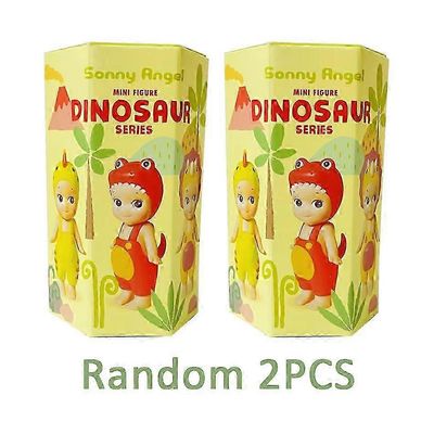 Sonny Angel Blind Box Dinosaurus-sarja Animehahmot Koristeet Sarja Käsintehty nukke Käsintehty Pöytäkoriste Lelu Lahja Satunnainen A-2kpl satunnainen