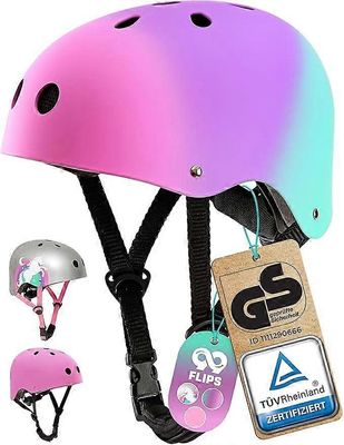 Lasten Rullalautakypärä - TV Rheinland GS Certified - 3+ vuotta - Lasten Tyttöjen Pyöräilykypärä - Saksalainen merkki Lasten Kypärä - Skeittilaudan...