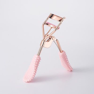 Rose Gold Øjenvipper Curler Øjenvipper Warping Mini Shaping Portable Eye Makeup Tool for begyndere Ananas stilk rosa guld
