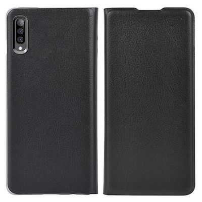 AIR Samsung Galaxy A6 Plus 2018 Slim Folio sag med slot - Sort