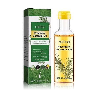 120ml rosmariinihiusöljyä ravitseva hius, stimuloi hiusten kasvua estäen hiustenlähtöä