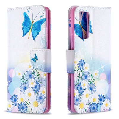 Gangxun Sag for Samsung Galaxy S20 Fe Mønster Butterfly Flower