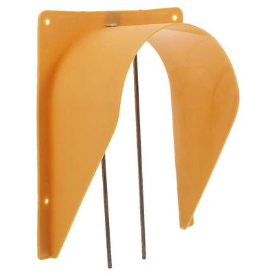 Eurooppalaistyylinen lintuhäkin ovi kyyhkyskilpailuihin – turvallinen, työkaluton sisäänkäynti tyylikkäällä muotoilulla Keltainen 19.00X15.00X8.50CM