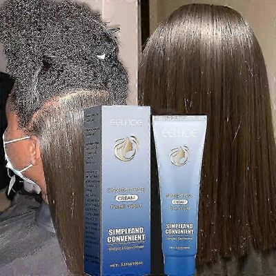 Keratin hiusten suoristusvoide Ammattimainen vaurioitunut hoito Nopeampi tasoitus Kihara pörröinen hiustenhoito Proteiinin korjaus Voidehiustenläht...