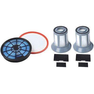 2 Sæt støvsuger del: 1 sæt pre-motor filter + post-motor filter &1 sæt snavs filter kit