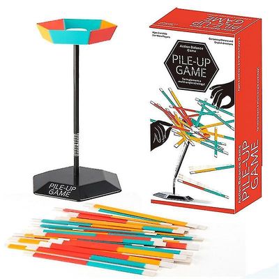 Sztlv Pile Up Game Hands-On Gravity Balance stabling Stick For Kids Educational Flere utviklingsmessige fordeler Family Board Games
