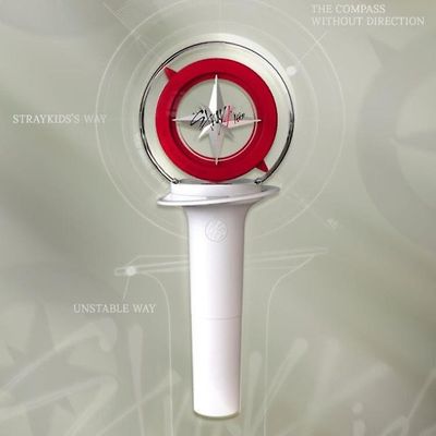 Straykids-albumi Lightstick, Hehkulamppukonsertit, Light Stick, Nouveau, 2020 Kompassi Valkoinen valo
