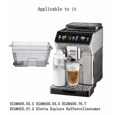 Egnet for Delong helautomatisk kaffemaskin (ecam450.55.s/ecam450.55.g/ecam450.76t/ecam452.57.g) vanntank tilbehør 1 stk.
