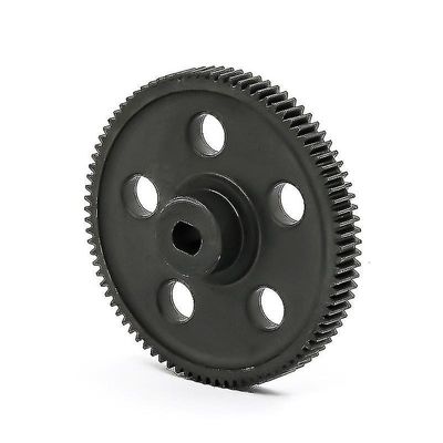 Metal Spur Gear 87t Til E86100 Opgraderingsdele 180024 Rc 1/10 Rock Crawler 94180 86100,sort