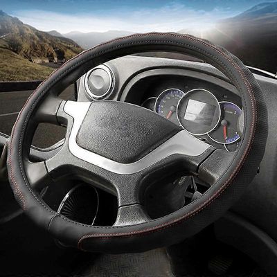 Nahkainen kuorma-auton ohjauspyörän suojus 50cm