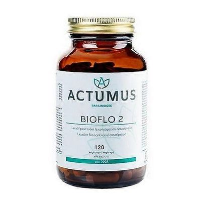 Bioflo 2 Laxitive Support, 120 VegCaps by Actumus