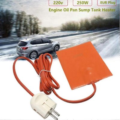 auton moottori öljypannu öljypohja säiliö lämmitin pad eu-pistoke 220v 250w silikoniöljylämmitys BR