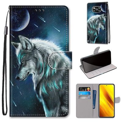 Foxdock Etui til Xiaomi Poco X3 Pro Silent Wolf Mobile Cover
