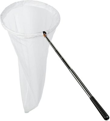 Hyönteis- ja perhosverkko, verkon syvyys 90 cm, kahva ulottuu 145 cm:iin