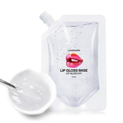 Moisturize Lipgloss Base Gel, Clear Lip Makeup Primer NonStick Lipstick Primer
