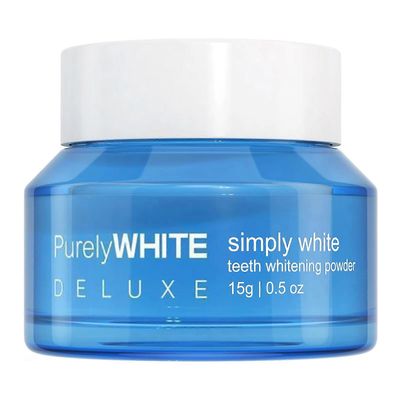 Peroksidivapaa hampaiden valkaisujauhe - poistaa tahrat ja raikastaa hengitystä, Herkät hampaat Ystävällinen valkaisujauhe P