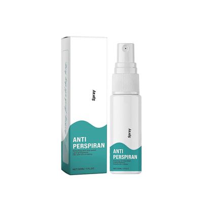 Deodoranttisuihke Antiperspirantti miehille ja naisille tarjoaa pitkäaikaisen suojan 30ml Valkoinen