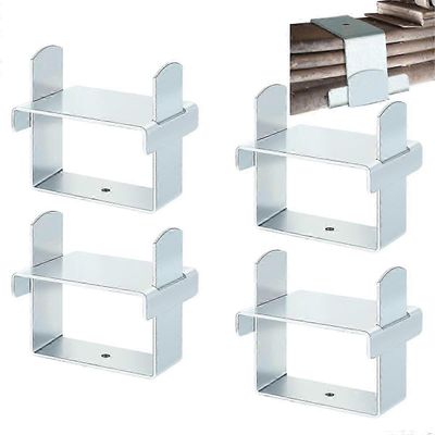 4 kpl lehtijousipuristinsarja lehtijouset jopa 2,5 tuumaa leveät lukkolehtijouset yhdessä lehtijousen taivutuksen korjauspidike Hopea