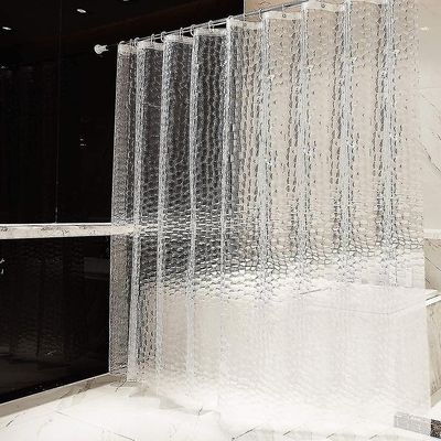 Suihkuverho 240 x 200 cm hometta kestävä suihkuverho laajennettu PVC vapaa ympäristöystävällinen