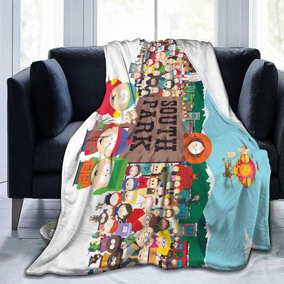 South Park Ultra-Soft Micro Fleece Blanket, Kast teppe Soft Light Vekt Varmt teppe-U300 80x60in 200x150cm
