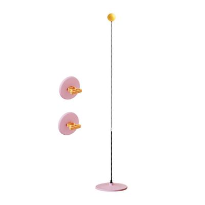 Nyrkkeilyn reaktiopallo Reflex Ball Fitness kotikuntosali meloilla imukupilla Vaaleanpunainen